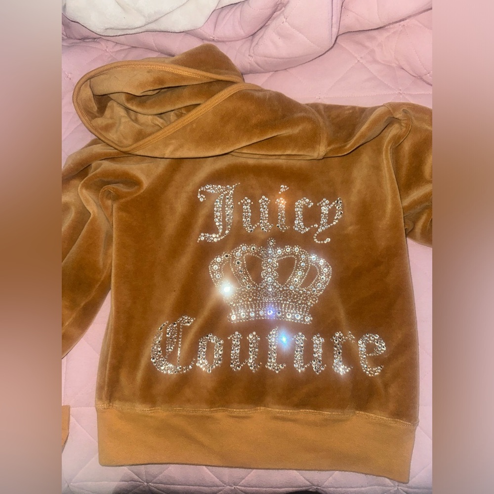 juicy couture tracksuit with pocket pants